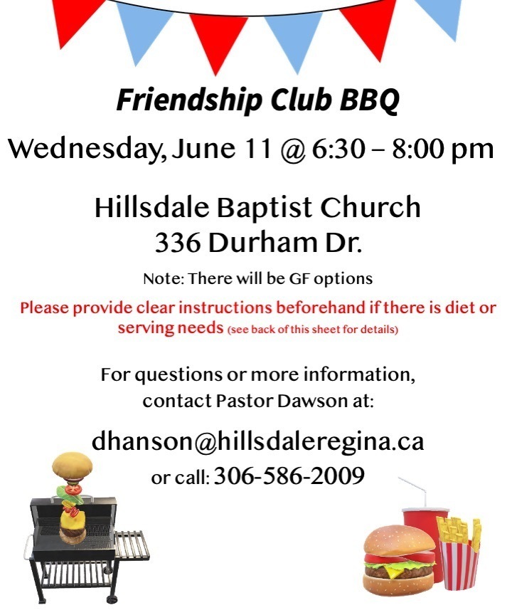 Friendship Club BBQ 2025